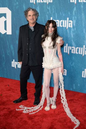 Dracula Premiere - Los Angeles, USA LOS ANGELES, USA. February 03, 2026: Zoe Sidel & father John Sidel at the premiere for Dracula at the TCL Chinese Theatre. Los Angeles CA USA  Copyright: xPaulxSmith Featureflashx
