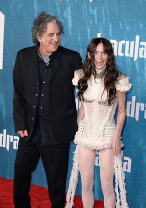 Dracula Premiere - Los Angeles, USA LOS ANGELES, USA. February 03, 2026: Zoe Sidel & father John Sidel at the premiere for Dracula at the TCL Chinese Theatre. Los Angeles CA USA  Copyright: xPaulxSmith Featureflashx