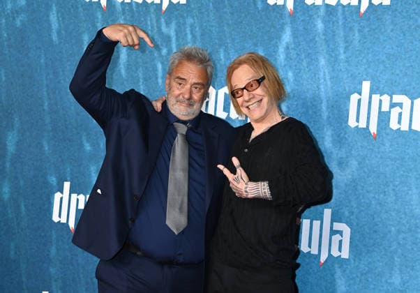 ˜Dracula™ Los Angeles Premiere Luc Besson and Danny Elfman arriving at the Dracula? Los Angeles premiere held at the TCL Chinese Theatre on February 3, 2026 in Hollywood, Ca. Hollywood TCL Chinese Theatre California USA Copyright: xTammiexArroyox xAFF-USA.comx