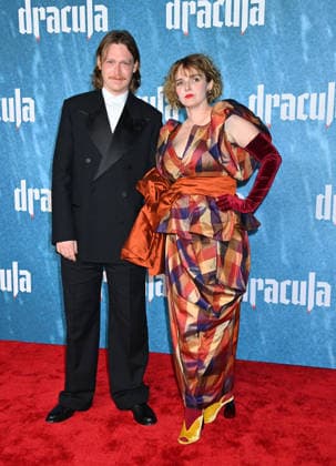 ˜Dracula™ Los Angeles Premiere Caleb Landry Jones and Katya Zvereva arriving at the Dracula? Los Angeles premiere held at the TCL Chinese Theatre on February 3, 2026 in Hollywood, Ca. Hollywood TCL Chinese Theatre California USA Copyright: xTammiexArroyox xAFF-USA.comx