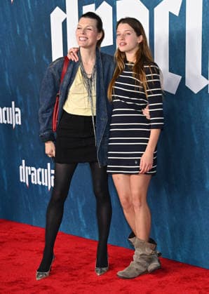 ˜Dracula™ Los Angeles Premiere Milla Jovovich and Ever Anderson arriving at the Dracula? Los Angeles premiere held at the TCL Chinese Theatre on February 3, 2026 in Hollywood, Ca. Hollywood TCL Chinese Theatre California USA Copyright: xTammiexArroyox xAFF-USA.comx