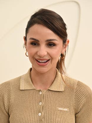 03 February, 2026 - Los Angeles, California -Aimee Carrero. Apple TV Press Day held at Barker Hangar in Los Angeles. Santa Monica USA - ZUMAa123 20260203_zaa_a123_178 Copyright: xADx