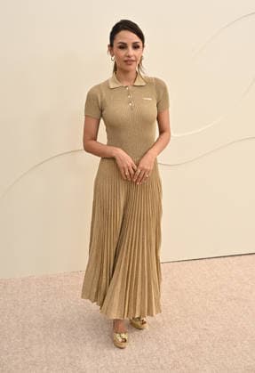 03 February, 2026 - Los Angeles, California -Aimee Carrero. Apple TV Press Day held at Barker Hangar in Los Angeles. Photo Copyright: xAdMediax xMediaPunchx