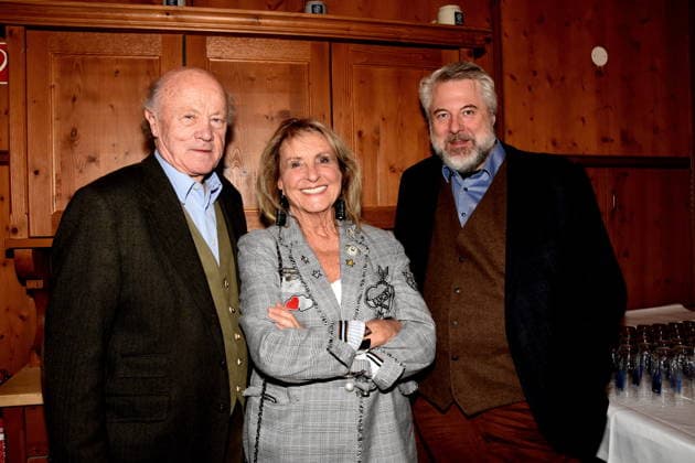Hans Stadlbauer Actor Diana Koerner Actress Dieter Fischer Actor Munich 03 02 2026 Augustiner Stammhaus Iberl Buehne Premiere Weiberwirtschaft Photo Munich