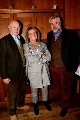 Hans Stadlbauer Actor Diana Koerner Actress Dieter Fischer Actor Munich 03 02 2026 Augustiner Stammhaus Iberl Buehne Premiere Weiberwirtschaft Photo Munich