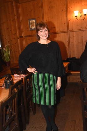 Kathrin Anna Stahl Actress Munich 03 02 2026 Augustiner Stammhaus Iberl Buehne Premiere Weiberwirtschaft Photo Munich