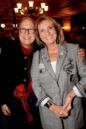 Roy Dubowny Wirt a D Diana Koerner Actress Munich 03 02 2026 Augustiner Stammhaus Iberl Buehne Premiere Weiberwirtschaft Photo Munich