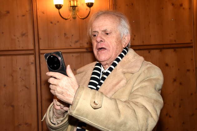 Michael Graeter Columnist Muenchner Liste City Council Candidate Munich 03 02 2026 Augustiner Stammhaus Iberl Buehne Premiere Weiberwirtschaft Photo Munich
