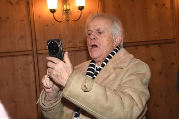Michael Graeter Columnist Muenchner Liste City Council Candidate Munich 03 02 2026 Augustiner Stammhaus Iberl Buehne Premiere Weiberwirtschaft Photo Munich
