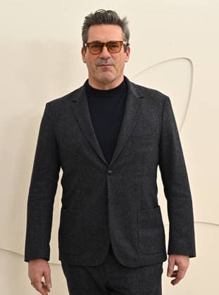 03 February, 2026 - Los Angeles, California - Jon Hamm . Apple TV Press Day held at Barker Hangar in Los Angeles. Photo Copyright: xAdMediax xMediaPunchx