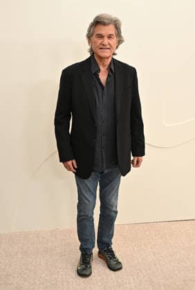 03 February, 2026 - Los Angeles, California - Kurt Russell, . Apple TV Press Day held at Barker Hangar in Los Angeles. Photo Copyright: xAdMediax xMediaPunchx