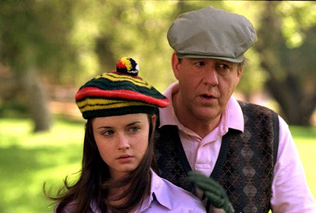 RECORD DATE NOT STATED Gilmore Girls (Episode: Kill Me Now) Alexis Bledel, Edward Herrmann 2000 Photo by Richard Foreman EDITORIAL USE ONLY  Copyright: x