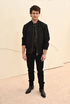 03 February, 2026 - Los Angeles, California - Brandon Flynn. Apple TV Press Day held at Barker Hangar in Los Angeles. Santa Monica USA - ZUMAa123 20260203_zaa_a123_257 Copyright: xADx