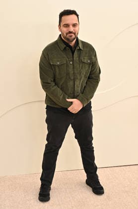 03 February, 2026 - Los Angeles, California -Jake Johnson. Apple TV Press Day held at Barker Hangar in Los Angeles. Santa Monica USA - ZUMAa123 20260203_zaa_a123_289 Copyright: xADx