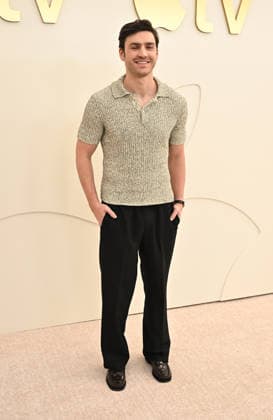 03 February, 2026 - Los Angeles, California - Charlie Hall . Apple TV Press Day held at Barker Hangar in Los Angeles. Santa Monica USA - ZUMAa123 20260203_zaa_a123_296 Copyright: xADx