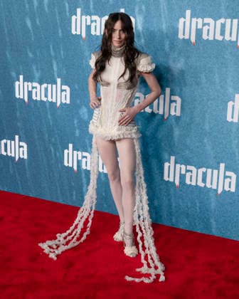 February 3, 2026, Hollywood, California, USA: ZOo¹ BLEU attends the Dracula Los Angeles red carpet Premiere. Hollywood USA - ZUMAb173 20260203_aap_b173_047 Copyright: xBillyxBennightx