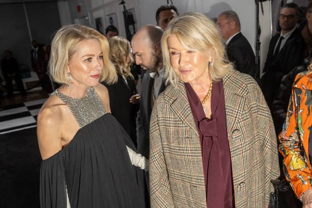 FX s Love Story: John F. Kennedy Jr. & Carolyn Bessette Limited Series Premiere in New York, USA - 03 Feb 2026 (L-R) Naomi Watts and Martha Stewart attend FX s Love Story: John F. Kennedy Jr. & Carolyn Bessette Limited Series Premiere at Carnegie Hall. New York United States Copyright: xRonxAdarx xSOPAxImagesx _radar_lovestory_20260203_01181