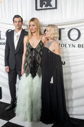 FX s Love Story: John F. Kennedy Jr. & Carolyn Bessette Limited Series Premiere in New York, USA - 03 Feb 2026 (L-R) Paul Anthony Kelly, Sarah Pidgeon and Naomi Watts attend FX s Love Story: John F. Kennedy Jr. & Carolyn Bessette Limited Series Premiere at Carnegie Hall. New York United States Copyright: xRonxAdarx xSOPAxImagesx _radar_lovestory_20260203_01487