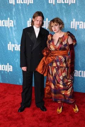Vertical Entertainment s Dracula Los Angeles Premiere, 03 February 2026 Caleb Landry Jones and guest at the Los Angeles Premiere Of Vertical Entertainment s Dracula held at the TCL Chinese Theatre IMAX on 3 February 2026 in Hollywood, Los Angeles, California, United States., Credit:Xavier Collin Avalon United States, California, Los Angeles  Copyright: xXavierxCollinx xAvalonx 1071925656
