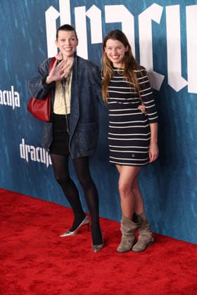 Vertical Entertainment s Dracula Los Angeles Premiere, 03 February 2026 Milla Jovovich and guest at the Los Angeles Premiere Of Vertical Entertainment s Dracula held at the TCL Chinese Theatre IMAX on 3 February 2026 in Hollywood, Los Angeles, California, United States., Credit:Xavier Collin Avalon United States, California, Los Angeles  Copyright: xXavierxCollinx xAvalonx 1071934373