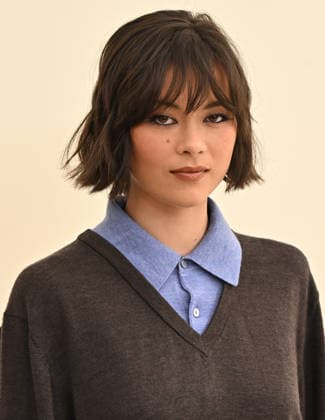 03 February, 2026 - Los Angeles, California - Lukita Maxwell. Apple TV Press Day held at Barker Hangar in Los Angeles. Santa Monica USA - ZUMAa123 20260203_zaa_a123_412 Copyright: xADx