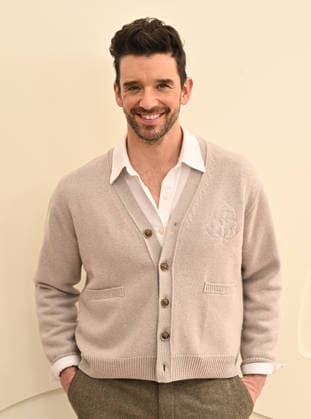 03 February, 2026 - Los Angeles, California - Michael Urie. Apple TV Press Day held at Barker Hangar in Los Angeles. Santa Monica USA - ZUMAa123 20260203_zaa_a123_384 Copyright: xADx