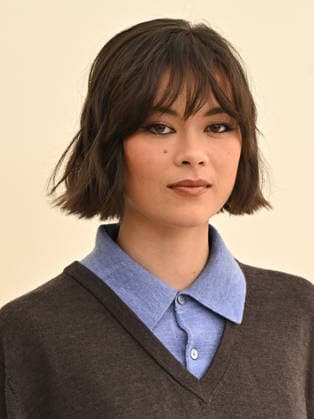 03 February, 2026 - Los Angeles, California - Lukita Maxwell. Apple TV Press Day held at Barker Hangar in Los Angeles. Santa Monica USA - ZUMAa123 20260203_zaa_a123_380 Copyright: xADx