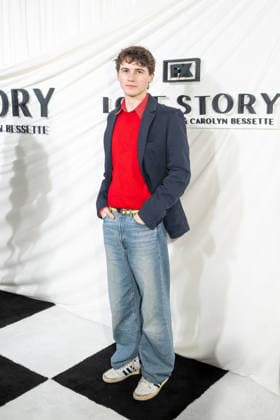 February 3, 2026, New York, United States: Sam Nivola attends FX s Love Story: John F. Kennedy Jr. & Carolyn Bessette Limited Series Premiere at Carnegie Hall. New York United States - ZUMAs197 20260203_aaa_s197_308 Copyright: xRonxAdarx