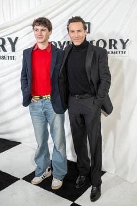 February 3, 2026, New York, United States: (L-R) Sam Nivola and Alessandro Nivola attend FX s Love Story: John F. Kennedy Jr. & Carolyn Bessette Limited Series Premiere at Carnegie Hall. New York United States - ZUMAs197 20260203_aaa_s197_310 Copyright: xRonxAdarx