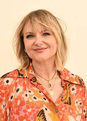 03 February, 2026 - Los Angeles, California - Thaddea Graham. Apple TV Press Day held at Barker Hangar in Los Angeles. Santa Monica USA - ZUMAa123 20260203_zaa_a123_488 Copyright: xADx