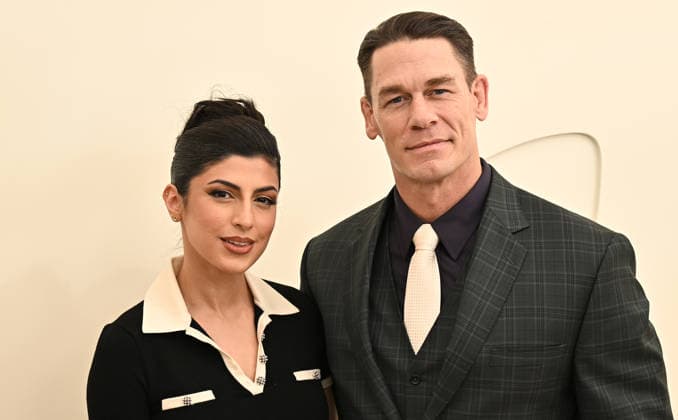 03 February, 2026 - Los Angeles, California -Shay Shariatzadeh, John Cena. Apple TV Press Day held at Barker Hangar in Los Angeles. Santa Monica USA - ZUMAa123 20260203_zaa_a123_502 Copyright: xADx