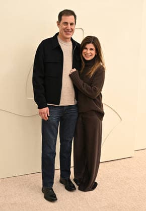 03 February, 2026 - Los Angeles, California - Josh Singer, Laura Dave. Apple TV Press Day held at Barker Hangar in Los Angeles. Santa Monica USA - ZUMAa123 20260203_zaa_a123_520 Copyright: xADx