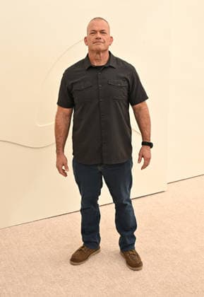03 February, 2026 - Los Angeles, California - Jocko Willink. Apple TV Press Day held at Barker Hangar in Los Angeles. Santa Monica USA - ZUMAa123 20260203_zaa_a123_541 Copyright: xADx