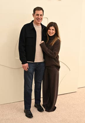 03 February, 2026 - Los Angeles, California - Josh Singer, Laura Dave. Apple TV Press Day held at Barker Hangar in Los Angeles. Santa Monica USA - ZUMAa123 20260203_zaa_a123_547 Copyright: xADx