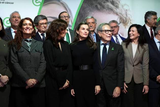 Spanish Queen Letizia attending Cancer world day in Madrid on Wednesday, 4 February 2026. Cordon Press 