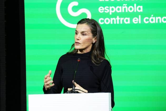 Spanish Queen Letizia attending Cancer world day in Madrid on Wednesday, 4 February 2026. Cordon Press 