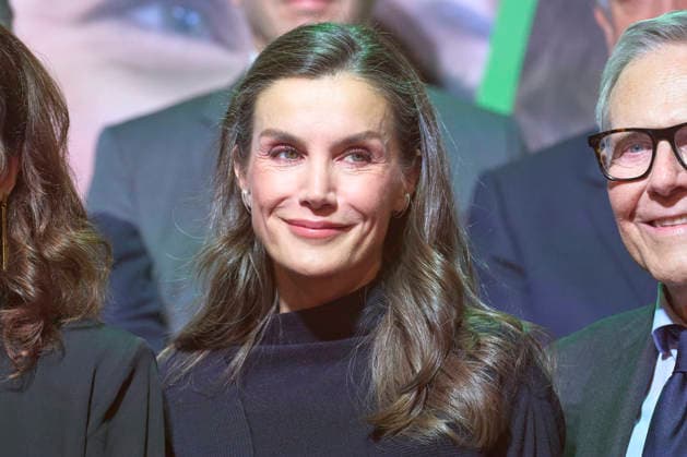 04-02-2026 Madrid Queen Letizia during the offcial ceremony for the world cancer day, with the theme United by Unique, at the Green Patio space in Madrid. No Spain Â  Copyright: xPPEx