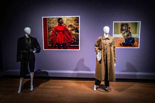 Berlin Mitte Tiergarten the Kulturforum Gemäldegalerie as part of Fashion Week Gallery Looks Fashion stagings in the Gemäldegalerie 04 02 2026 Kulturforum