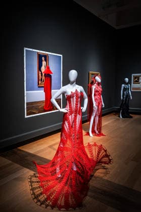 Berlin Mitte Tiergarten the Kulturforum Gemäldegalerie as part of Fashion Week Gallery Looks Fashion stagings in the Gemäldegalerie 04 02 2026 Kulturforum