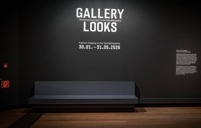 Berlin Mitte Tiergarten the Kulturforum Gemäldegalerie as part of Fashion Week Gallery Looks Fashion stagings in the Gemäldegalerie 04 02 2026 Kulturforum