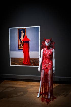 Berlin Mitte Tiergarten the Kulturforum Gemäldegalerie as part of Fashion Week Gallery Looks Fashion stagings in the Gemäldegalerie 04 02 2026 Kulturforum