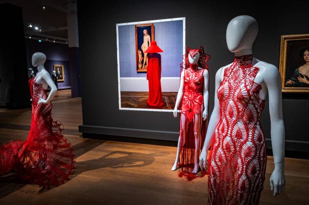 Berlin Mitte Tiergarten the Kulturforum Gemäldegalerie as part of Fashion Week Gallery Looks Fashion stagings in the Gemäldegalerie 04 02 2026 Kulturforum