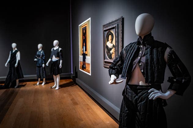 Berlin Mitte Tiergarten the Kulturforum Gemäldegalerie as part of Fashion Week Gallery Looks Fashion stagings in the Gemäldegalerie 04 02 2026 Kulturforum