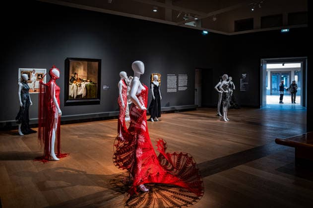 Berlin Mitte Tiergarten the Kulturforum Gemäldegalerie as part of Fashion Week Gallery Looks Fashion stagings in the Gemäldegalerie 04 02 2026 Kulturforum