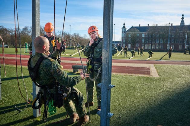 04-02-2026 Breda Queen Maxima has begun her training as a reservist for the Royal Netherlands Army. She has taking the Mental Skills training course at the Royal Military Academy, part of the General Military Training (AMO). Â  Copyright: xPPEx