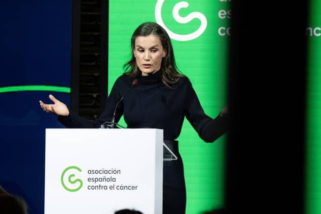 February 4, 2026, Madrid, Spain: Queen Letizia of Spain attends the Institutional event for the World Cancer Day 2026 at Green Patio Espace in Madrid. Madrid Spain - ZUMAs197 20260204_aaa_s197_084 Copyright: xAtilanoxGarciax