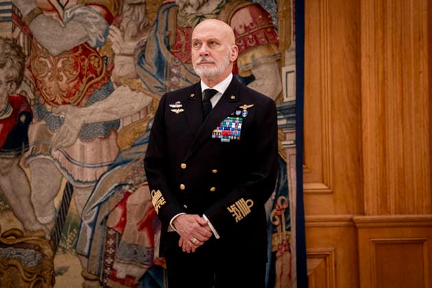 The King receives in audience Admiral Cavo Dragone King Felipe VI receives in audience the Chairman of the NATO Military Committee, Cavo Dragone, at the Zarzuela, on February 4, 2026, in Madrid Spain NATO and Defense representatives meet in Madrid in two bilateral meetings The two meetings, called Step 3 , will study the capabilities allocated by NATO for the period 2025 2029 04 FEBRUARY 2026 A Pé Madrid Madrid Madrid Spain  Copyright: xA.xPÃ rezxMecax 7265899