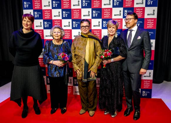 04-02-2026 Hague Princess Beatrix and Prince Constantijn and Princess Laurentien and Jiri Kylian attended the opening of the twentieth anniversary edition of the Holland Dance Festival at Amare in The Hague. Â  Copyright: xPPEx