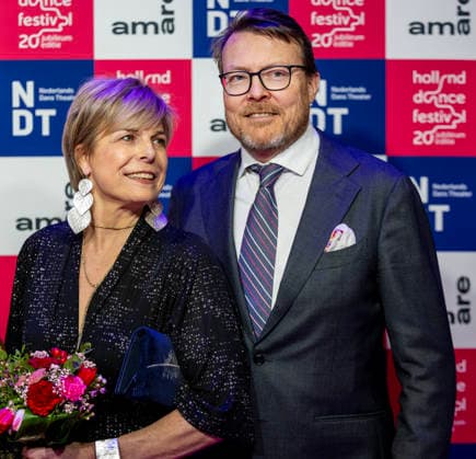 04-02-2026 Hague Prince Constantijn and Princess Laurentien attended the opening of the twentieth anniversary edition of the Holland Dance Festival at Amare in The Hague. Â  Copyright: xPPEx