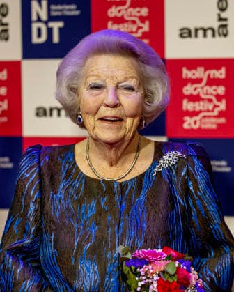 04-02-2026 Hague Princess Beatrix attended the opening of the twentieth anniversary edition of the Holland Dance Festival at Amare in The Hague. Â  Copyright: xPPEx